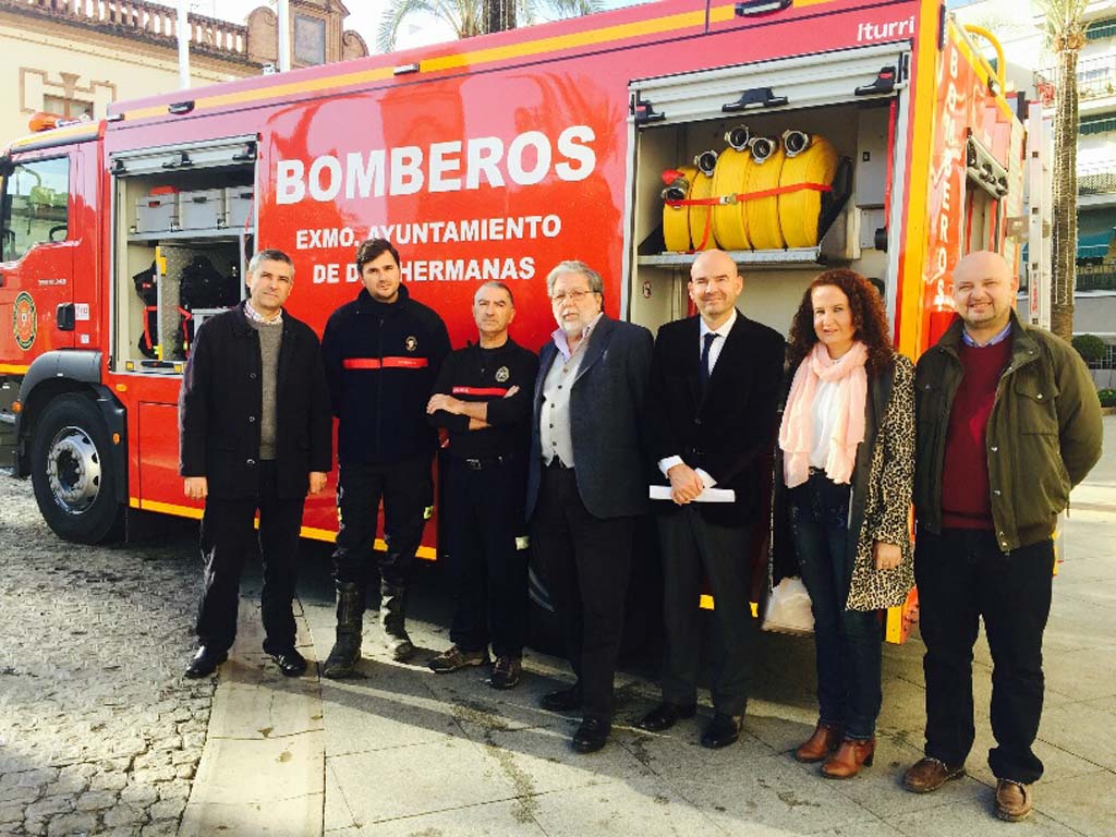 El SEIS de #DosHermanas estrena BNP de 7.000 litros pensando en el casco urbano