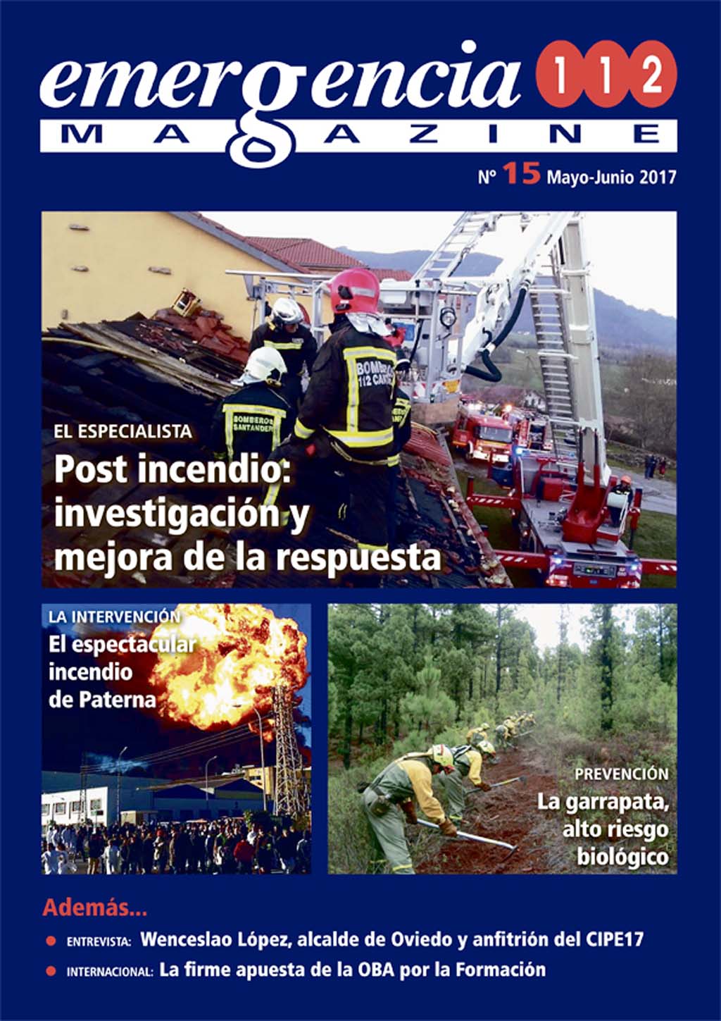 Disponible en www.aptb.org el número 15 de #E112Magazine, para socios y suscriptores