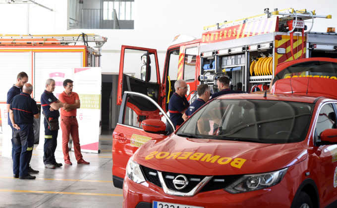 El Parque de #Bomberos de Almuñécar incorpora dos nuevos vehículos