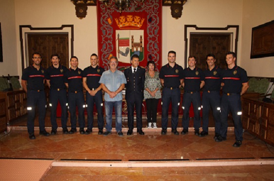 Zamora incorpora de forma oficial a los nuevos bomberos que formarán parte del servicio de extinción