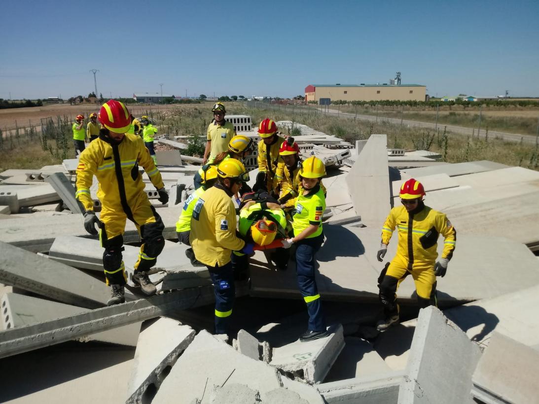 #Bomberos de Albacete y Sescam practican en intervenciones conjuntas