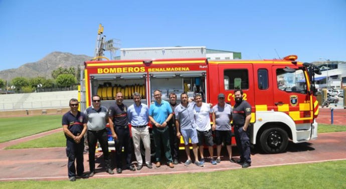 Benalmádena adquiere una autobomba para los #bomberos