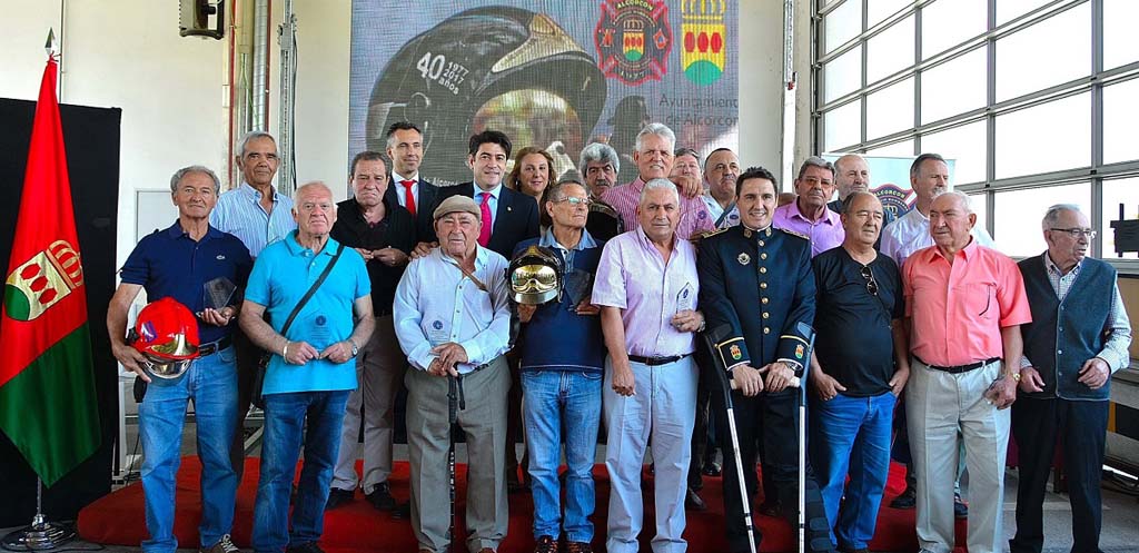El Cuerpo de #Bomberos de Alcorcón cumple 40 años