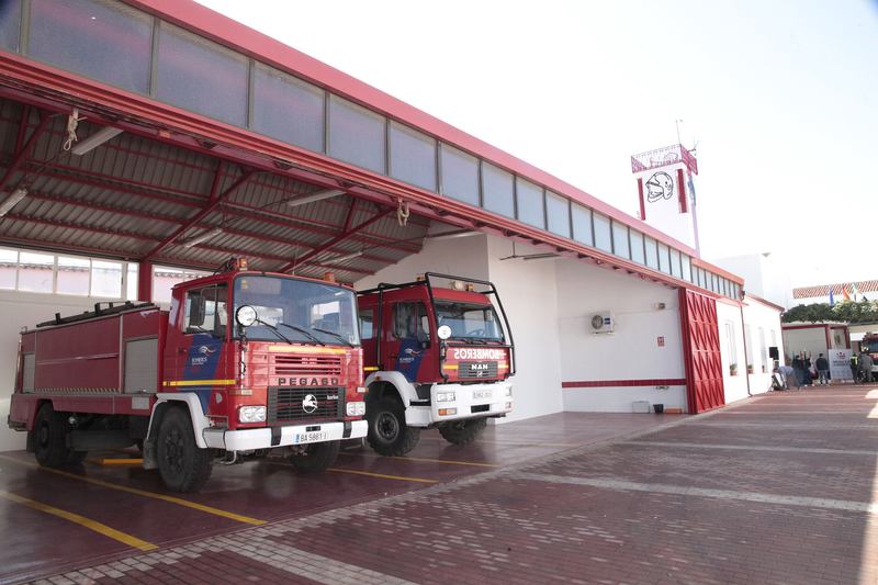 El nuevo parque de #bomberos de Jerez de los Caballeros acortará el tiempo de respuesta