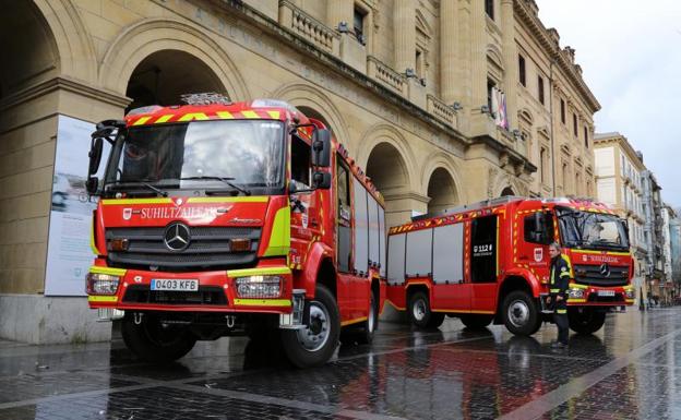 Los #Bomberos de Gipuzkoa adquieren dos nuevos camiones