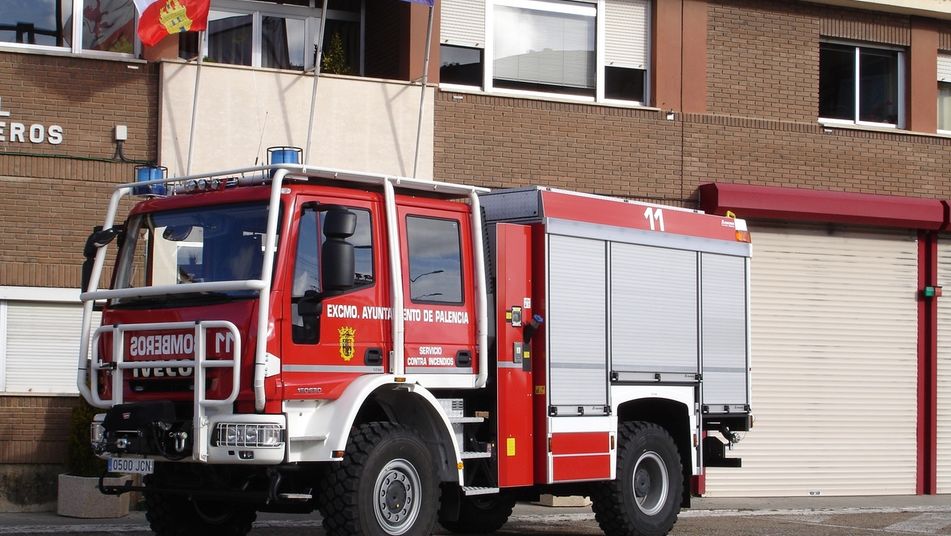 El parque de #Bomberos de Palencia actuará en la provincia