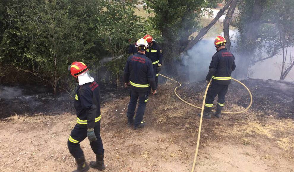 Cien nuevos trajes de protección para los #Bomberos de Salamanca