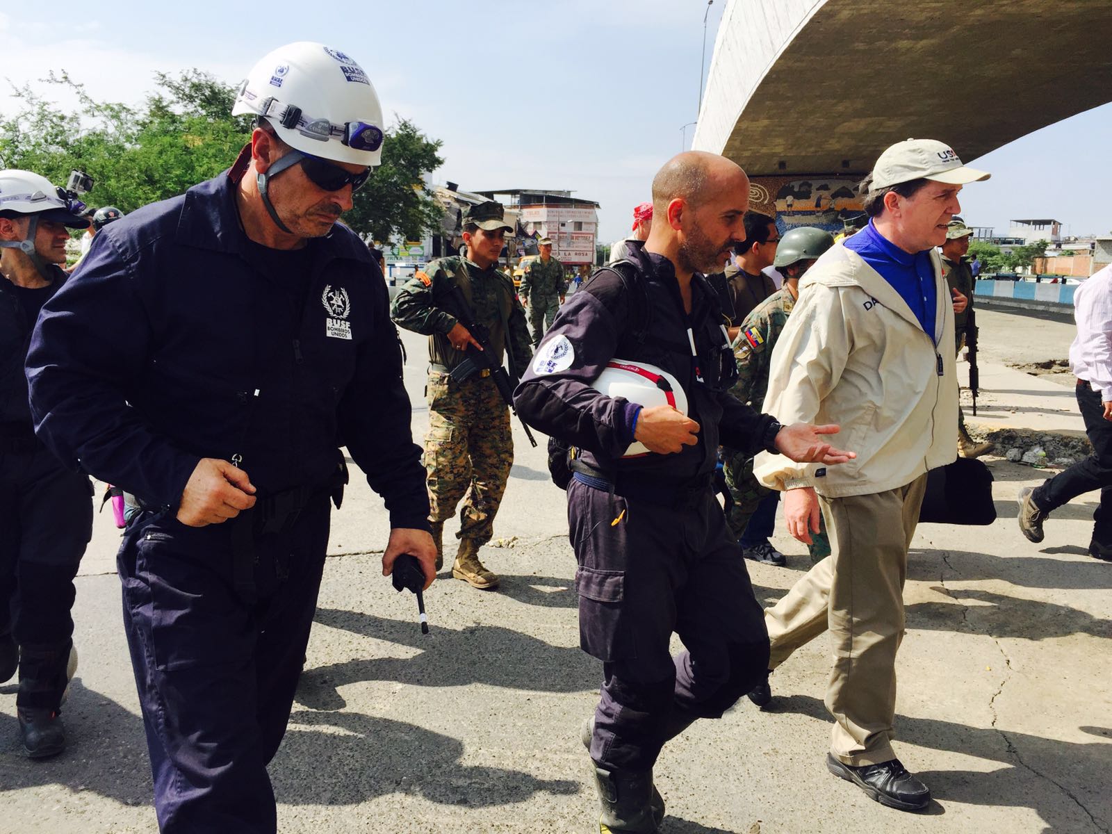 #Bomberos onubenses impartirán un nuevo curso de formación en técnicas de desescombro y salvamento en Ecuador