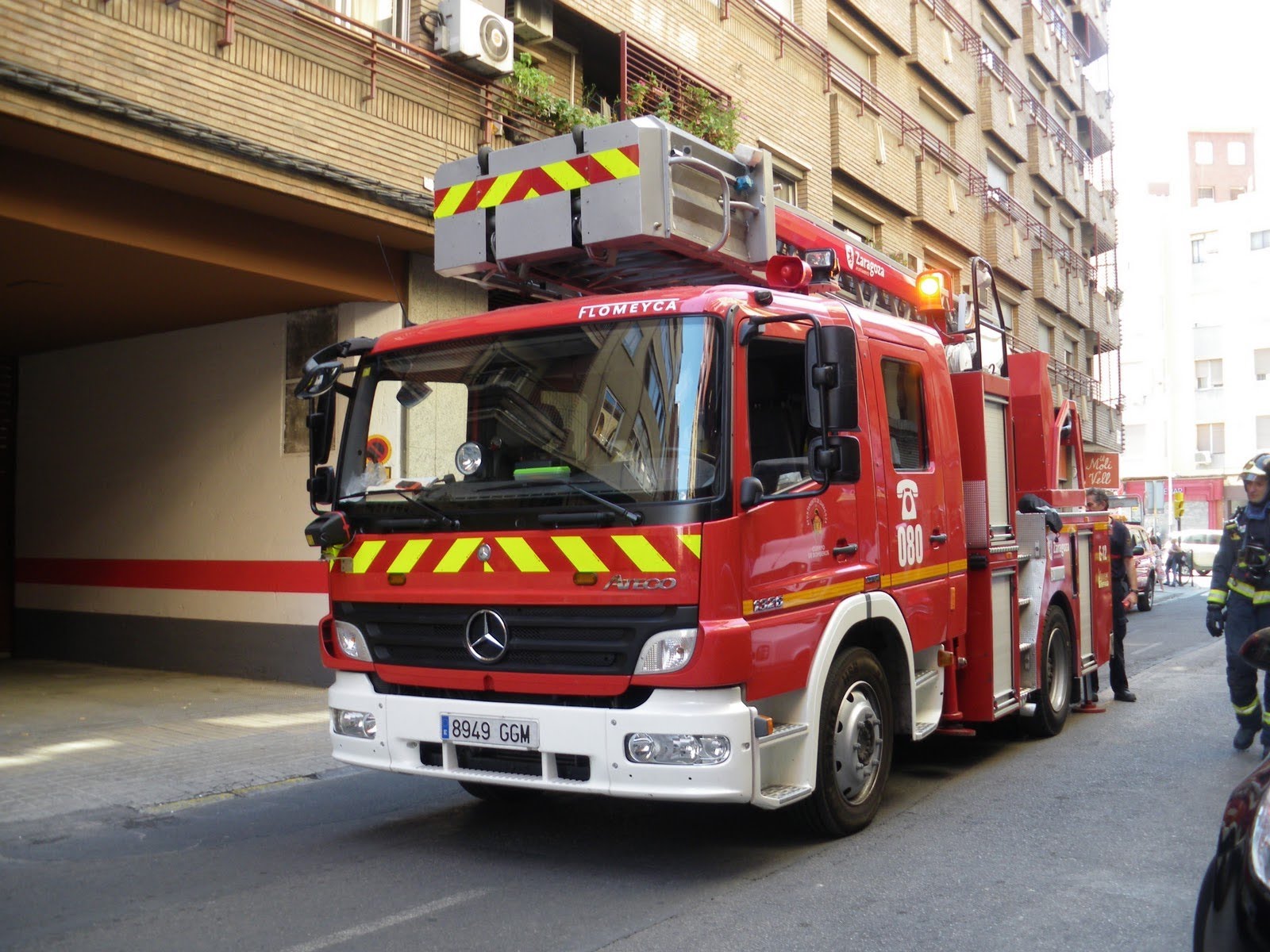 El parque de #bomberos de San Bernardo incorpora dos bombas urbanas ligeras para actuaciones en calles estrechas