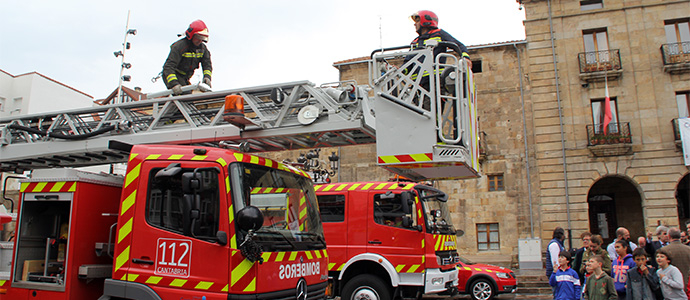 Comienzan las obras de mejora del parque de #bomberos del 112 de la comarca de Campoo-Los Valles 
