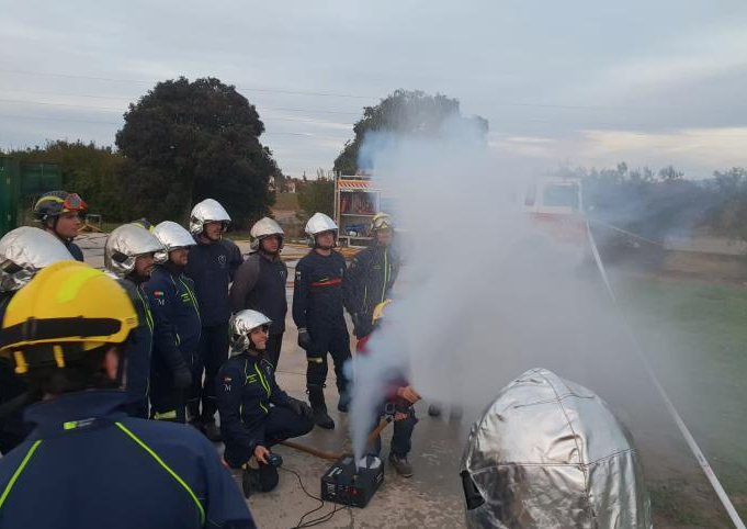El Consorcio de #Bomberos de Málaga imparte cursos para toda la plantilla