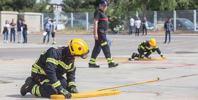 El curso para los 45 #bomberos alicantinos de nuevo ingreso comienza este lunes