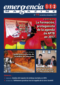 Nº18 - 112 Emergencias Magazine - Noviembre-Diciembre 2017