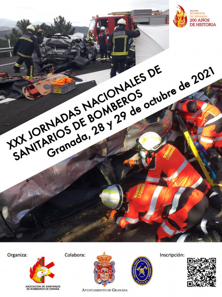 APTB participa en las XXX Jornadas Nacionales que la Asociación de Sanitarios de Bomberos de España (@SanitariosBomb) celebra en Granada los días 28 y 29 de octubre