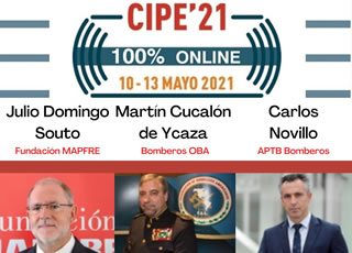 El director general de @fmapfre y los presidentes de @BomberosOBA y de @APTBBomberos, inauguran mañana el #CIPE21