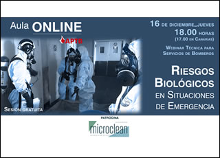Webinar técnica gratuita: Intervenciones con Riesgo Biológico el próximo 16 de diciembre con @MicroCleanSpain
