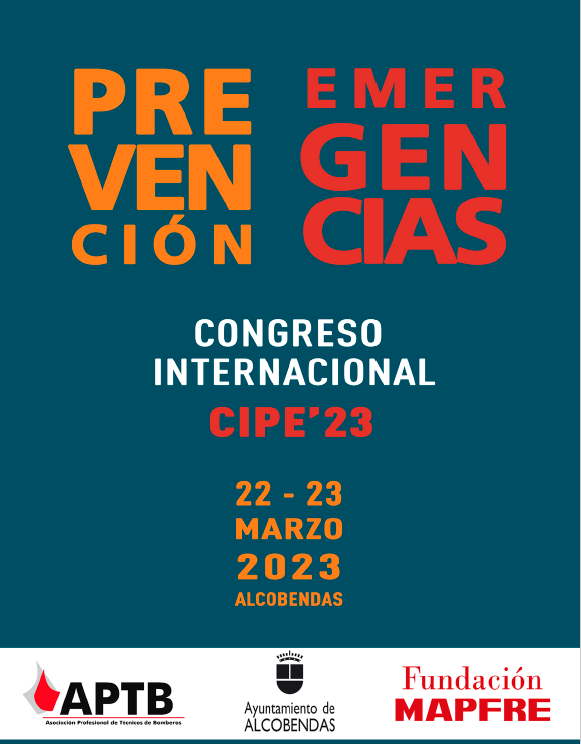 Alcobendas acogerá el Congreso Internacional de Prevención y Emergencias CIPE23, los días 22 y 23 de marzo