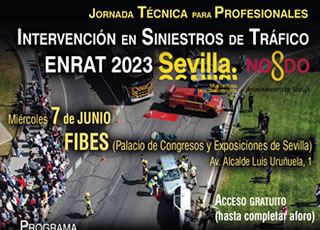 Jornada Técnica sobre Intervenciones en Siniestros de Tráfico, el día 7 de junio en Sevilla