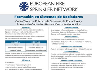 Curso gratuito de @Eurosprinkler y #APTB sobre Sistemas de Rociadores y Puestos de Control de #PCI, el 26 de marzo en San Fernando de Henares (Madrid)