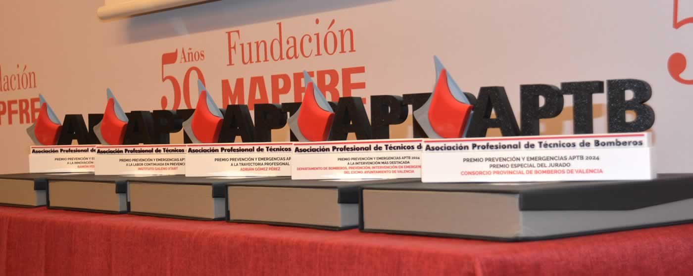Valencia fue protagonista en la entrega de los Premios Prevención y Emergencias APTB 2024