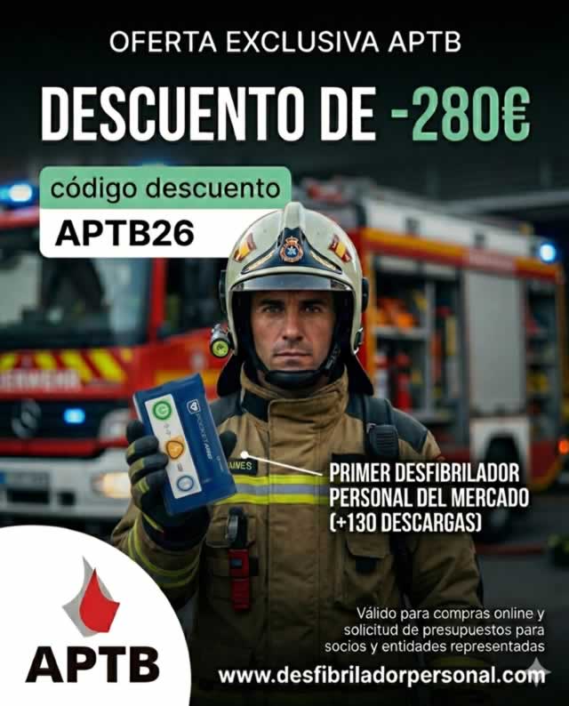 Descuentos especiales para los socios de APTB en la compra de desfibriladores personales de Vivest