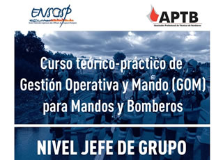 Nueva edición del curso de GOM en ENSOSP, para mandos y bomberos, del 23 al 27 de noviembre de 2026 en Marsella.