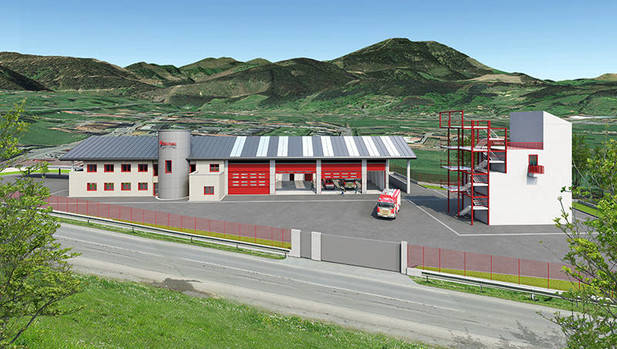 Las obras del futuro parque de #bomberos de Zalla empezarán en junio de 2019