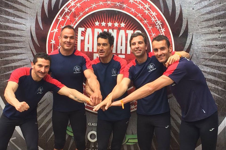 #Bomberos de Zamora, campeones por equipos de FF.CC. de Seguridad y Emergencias del Farinato Race